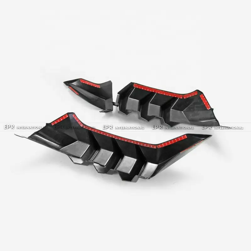 For Honda 17 onwards 10th Civic Type R FK8 M Type rear under spoiler front lip rear diffuse (USA Warehouse including Shipping )