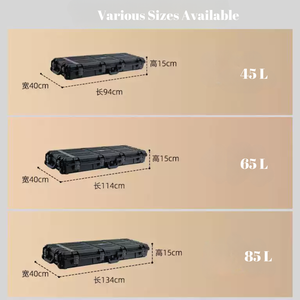 Nuovo Design SUV 4x4 Offroad impermeabile 85L nero universale tetto auto bagaglio e scatola di carico - Product Image 3