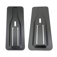 Plaque de base en fibre de carbone GY Wingfoil 800x325mm noire, support universel pour foil, planche hydrofoil, surf gonflable, utilisation en mer, personnalisable