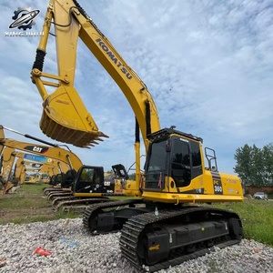 Excavatrice sur chenilles Komatsu 360 d'occasion, 36 tonnes, godet de 1,6 m³, marque japonaise d'origine, grande excavatrice de construction, faible nombre d'heures, bon état - Product Image 2