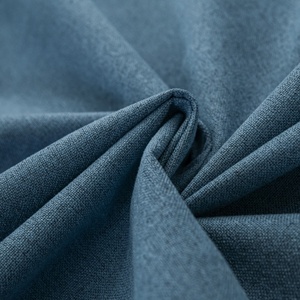 Usine Vente Pas Cher Chambre Rideau Occultant Complet Double Face Coton-comme Tissu de Lin - Product Image 6