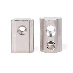 Bloque de Tuercas Elásticas de Perfil de Aluminio Niquelado de Acero al Carbono Gelisen Tipo 20 30 40 45 - Product Image 5