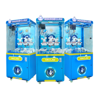 Machine à griffes d'arcade de grande taille, économique, pour intérieur, avec accepteur de billets, prise US, en acrylique et acier, pour aire de jeux pour enfants