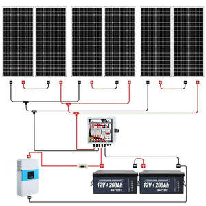 5KW 10KW 20KW <span class=keywords><strong>hors</strong></span> réseau système <span class=keywords><strong>solaire</strong></span> PV intelligent hybride <span class=keywords><strong>Kit</strong></span> de panneaux solaires pour la maison - Product Image 3