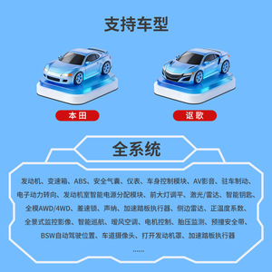 เครื่องมือวินิจฉัยระบบเต็มรูปแบบของฮอนด้า เครื่องอ่านโค้ด OBD บลูทูธ 12V เครื่องสแกนรถยนต์ ตรวจสอบเครื่องยนต์ ABS ถุงลมนิรภัย ระบบส่งกำลัง - Product Image 5