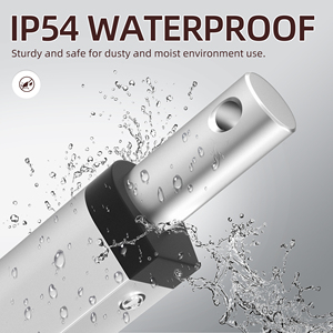 มอเตอร์ไฟฟ้าแบบเส้นตรงกันน้ำ IP54 ขายส่ง ขนาด 12 โวลต์ ระยะชัก 6 นิ้ว แรงดัน 1000 นิวตัน ได้รับการรับรองมาตรฐาน Rohs และ CE สำหรับเฟอร์นิเจอร์อัตโนมัติ - Product Image 3