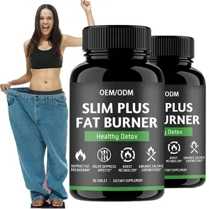 Wholesale halal herbal pills fast burn natural slim plus fat burner slimming weight loss capsules tablets