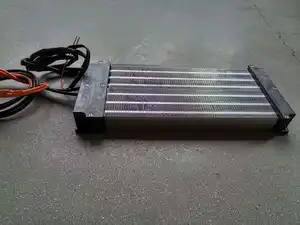 Calentador de elemento calefactor PTC