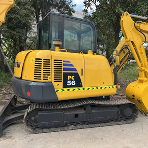 Excavatrice utilisée KOMATSU PC56-7 des prix bon marché excellente représentation Excavatrice utilisée KOMATSU à vendre - Product Image 1