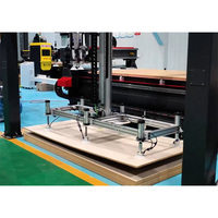 Centre d'usinage CNC ATC de haute précision et faible bruit pour le travail du bois, avec étiquetage automatique et broche de 9 kW pour meubles en panneaux