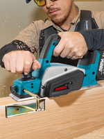 Raboteuse à bois sans fil 20V, 82 mm, mini, 1500W, électrique, portative, pour le travail du bois et le bricolage