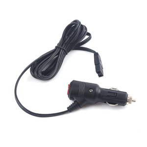 Cordon d'alimentation pour réfrigérateur de voiture 12V-24V, prise allume-cigare mâle avec interrupteur, adaptateur universel avec préfixe B - Product Image 5