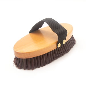 Brosse pour <span class=keywords><strong>chevaux</strong></span> Brosse en bois Brosse pour <span class=keywords><strong>chevaux</strong></span> Brosse de toilette pour le corps avec dos en bois - Product Image 5