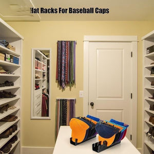 New <b>Portable</b> Acrylic Hat Holder Storage Plastic Hat Display Stand Rack Acrylic Hat Organizer for Baseball Caps - Product Image 2