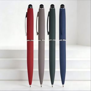 Stylo bille métallique adhésif avec logo, stylo de signature de luxe de haute qualité, stylo personnalisé, idéal pour les cadeaux d'événements d'entreprise - Product Image 1