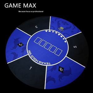 <span class=keywords><strong>Grand</strong></span> <span class=keywords><strong>tapis</strong></span> <span class=keywords><strong>de</strong></span> <span class=keywords><strong>poker</strong></span> rond en caoutchouc Texas, nappe, coussin, tissu <span class=keywords><strong>de</strong></span> jeu multifonctionnel insonorisé <span class=keywords><strong>de</strong></span> Ningbo - Product Image 5