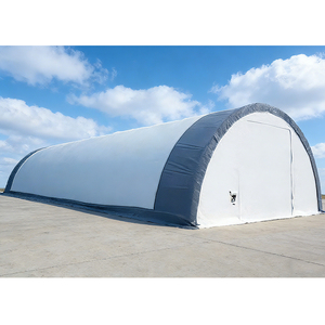 Industrial Grade Hangar Tent Storage Shed <b>Garage</b> Tent with PVC Cover and Steel Truss for Aircraft and Machinery Shelter - Product Image 2