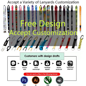 Hot bán 3D cao su in ấn dày ngắn cổ tay Keychain Nylon ngắn dây buộc - Product Image 6