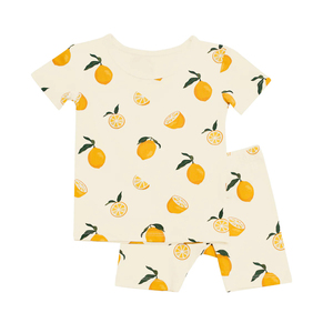 Las acciones hablan <span class=keywords><strong>más</strong></span> <span class=keywords><strong>fuerte</strong></span> que las palabras/Diseño personalizado Mameluco de bambú para bebés Pijamas de dos piezas Ropa para bebés - Product Image 4