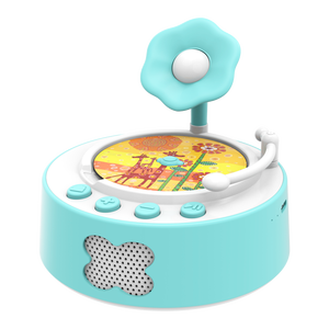 Fonógrafo de Estilo Vintage, Relojador de Historias, Dispositivo de Audio Retro Interactivo con Batería de Litio y Memoria de 4G para el Aprendizaje de los Niños - Product Image 4