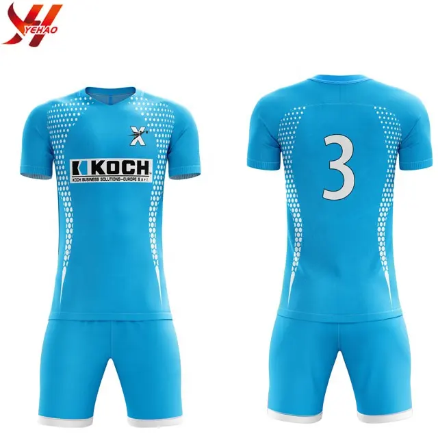 Hot Saleクラブヴィンテージ100% Polyester Soccer Kits Thai Quality Soccer Uniforms Sublimation Printing Football Jerseyカスタム