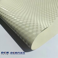 Bâche en PVC à gaufrage 3D, anti-moisissure et anti-UV, tissu industriel résistant à la déchirure, 600GSM/900GSM
