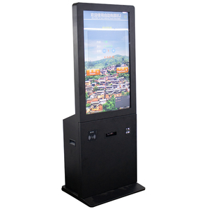 Impresora de boletos de película de autoservicio no tripulado para área escénica de cine Quiosco de Información de Gestión de colas con aceptador de efectivo - Product Image 3