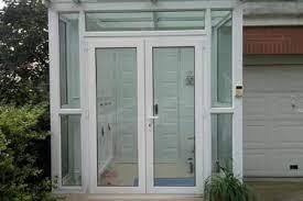 Jendela pengganti vinil pabrikan terkemuka di Tiongkok Jendela Casement profil Pvc ayunan ganda jendela dan pintu Upvc - Product Image 5