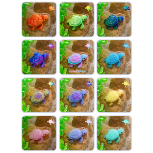 Juguetes de Animales Tortuga Mini Impresos en 3D, 12+ Años, Colores Degradados Flexibles, Estatua de Escritorio, Juguete Antiestrés Divertido, Positivo, Unisex, Original - Product Image 5
