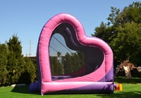 Château gonflable romantique pour l'intérieur et l'extérieur, nouvelle structure de saut, trampoline certifié CE, garantie 3 ans, PVC pour couples