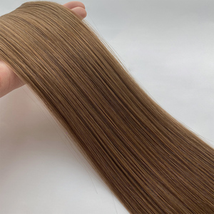 ผมต่อแบบใหม่ รุ่นฮอต บัตเตอร์ฟลายเวฟท์ แท้ 100%  ผมยุโรป  ปลายผมแบบดับเบิ้ลดรอน  ขนาด 8-28 นิ้ว - Product Image 4