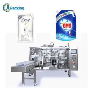 Automatic Shampoo Soft Soap Premade Doypack Bag Pouch Pack Filling Sealing Packaging Packing Machine