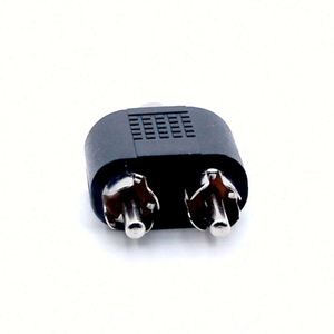 Connettore a Y Splitter <span class=keywords><strong>RCA</strong></span>, Adattatore Audio AV da <span class=keywords><strong>1</strong></span> a <span class=keywords><strong>2</strong></span> <span class=keywords><strong>RCA</strong></span> Maschio e Femmina - Product Image 2