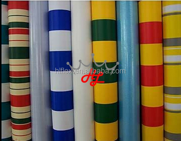 Dépouillé bâche EN PVC pour auvent, pare-soleil, bâches auvents