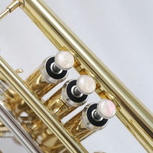 <span class=keywords><strong>Cornet</strong></span> de qualité supérieure en laiton laqué or, tonalité Si bémol, instrument pour étudiants - Product Image 5
