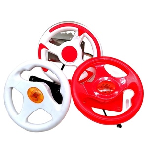 Volant en plastique pour enfants, jeu d'arcade vidéo à pièces, simulateur de course électronique, machine de jeu de conduite automobile pour enfants - Product Image 5