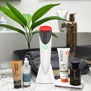 Dispositivo di terapia della luce a infrarossi palmare di fascia alta per Lifting viso collo massaggiatore fotone pelle stringere ABS acciaio inox <span class=keywords><strong>LED</strong></span> - Product Image 3