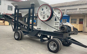 Trituradora de mandíbula de primera etapa PE600x900, maquinaria y equipo de minería de ingeniería diésel, suministros de fábrica - Product Image 2