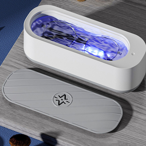 Portable Ultrasonic Cleaning <b>Machine</b> High Frequency Vibration Wash Cleaner Remove Stains Jewelry Watch Glasses <b>Washing</b> <b>Machine</b> - Product Image 4