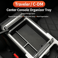 Boîte de rangement pour accoudoir de voiture, très vendue, spéciale Jetour Traveler C-DM 5/7 places, accessoires de modification pour console centrale inférieure