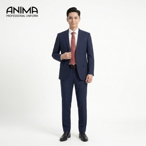 Costume homme ANIMA de qualité supérieure, coupe classique, respirant, pour occasions formelles, bureau, banquet, design sur mesure - Product Image 1