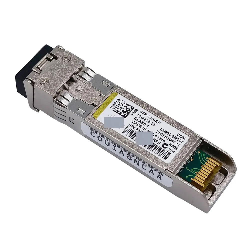 Módulo transceptor Cisco SFP 10G SR / SFP 10G LR / SFP 10G ER 10GBASE SFP + 10G