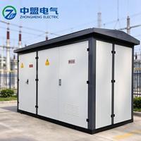 Transformateur de Boîtier Triphasé Extérieur 630kVA/800kVA, Sous-Poste de Type Boîtier, Cabine Photovoltaïque Préfabriquée, Alimentation Complète