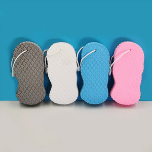 Éponge de bain 3D pour bébé, éponge de bain tridimensionnelle à motif écailles de poisson pour le bain des nourrissons. - Product Image 2