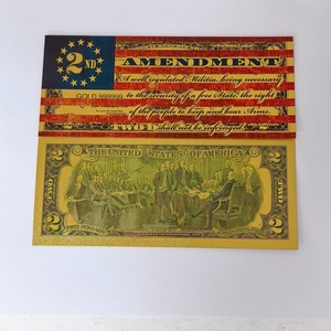 Uang Kertas Koleksi Berlapis Emas Peringatan 250 Tahun Amerika 2026 - Product Image 6
