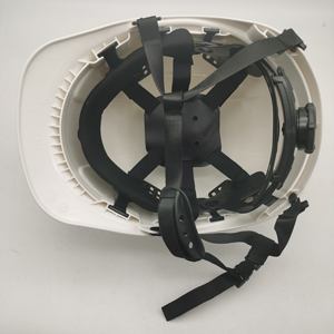 Casco de Seguridad WELTA HDPE CE EN397 ANSI Z89.1 Transpirable con Ranuras para Cortar Paja, 6 Suspensiones, Orejeras, Máscara Facial y Protección contra el Polvo - Product Image 6