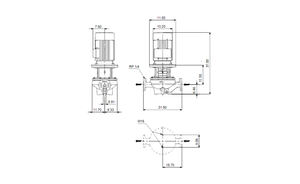 Pompe centrifuge verticale multi-étages haute performance en acier inoxydable Yc-99141840 pour une durabilité accrue - Product Image 5