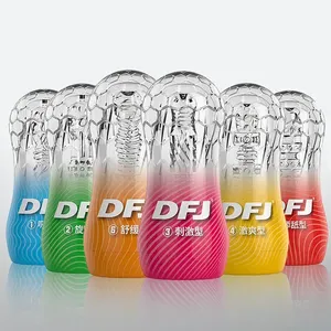 Vacuümzak Mannelijke Masturbator Cup Zacht Seksspeeltjes Transparante <span class=keywords><strong>Vagina</strong></span> Volwassen Uithoudingsvermogen Voor Mannen - Product Image 2