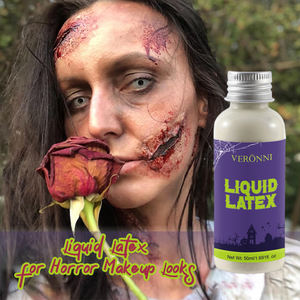 Maquillaje Líquido de Látex para <span class=keywords><strong>Halloween</strong></span>, 30ml/50ml, para Crear Efectos de Piel Herida - Product Image 4