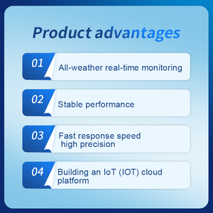 4g Gprs all'aperto serra professionale Wireless Multi in uno sensori di monitoraggio ambientale Micro stazione meteo automatica - Product Image 5